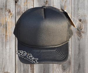 All Black Foam Trucker Hat