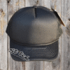 All Black Foam Trucker Hat