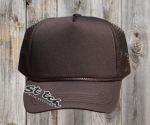Dark Brown Foam Trucker Hat