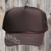 Dark Brown Foam Trucker Hat