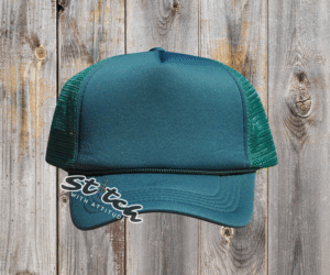 Dark Green Foam Trucker Hat