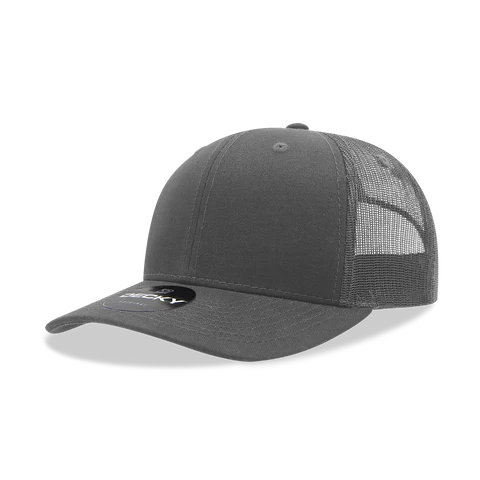 Decky charcoal curved mesh Decky charcoal curved mesh