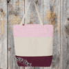 Tri color canvas Pink maroon
