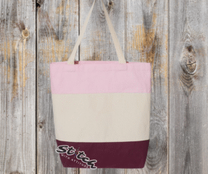 Tri color canvas Pink maroon