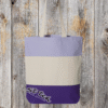 Tri color canvas purple
