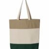 q-tees tote forest green q-tees tote forest green for embroidery
