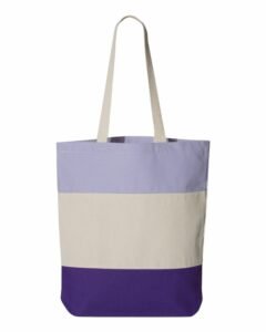 q-tees tote purple for embroidery designs