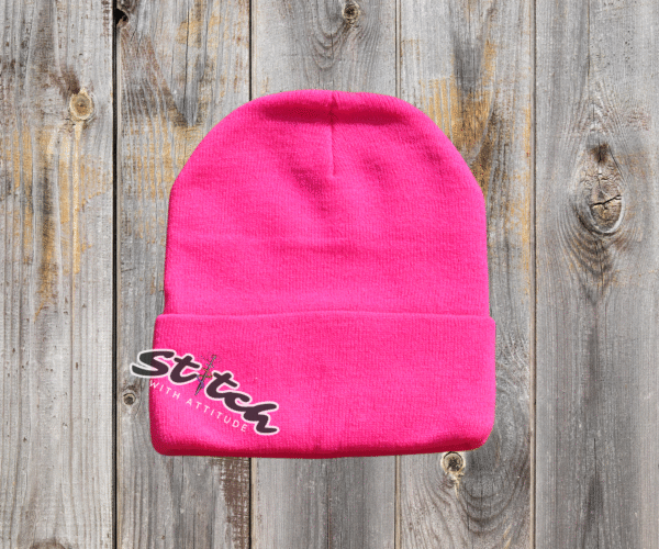 Hot pink beanie Hot pink beanie