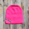 Hot pink beanie