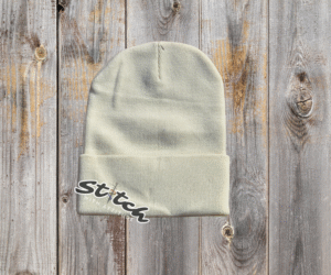 Cream beanie