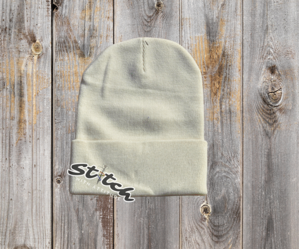 Cream beanie Cream beanie