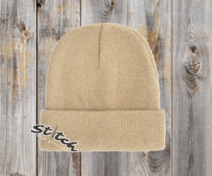 Tan beanie