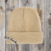 Tan beanie