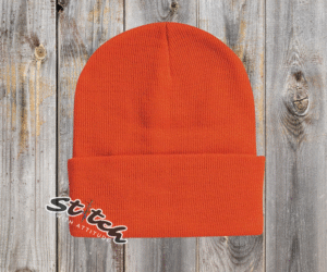 Orange beanie