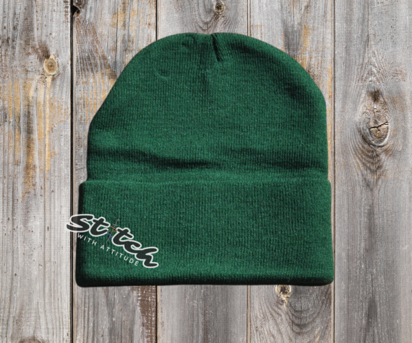 Dark green beanie Dark green beanie