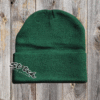 Dark green beanie
