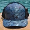 Blue camo hat blank Blue camo hat blank