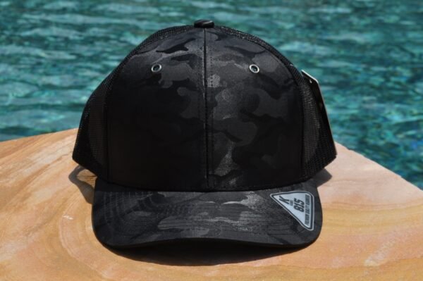 Camo all black hat blank Camo all black hat blank