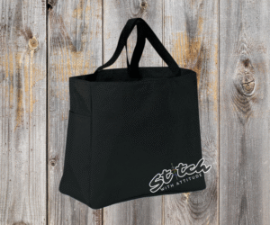Canvas blank bag black color