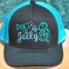 Don't be jelly jellyfish embroidery design