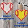 Heart design color options