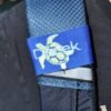 Turtle and name on a backpack