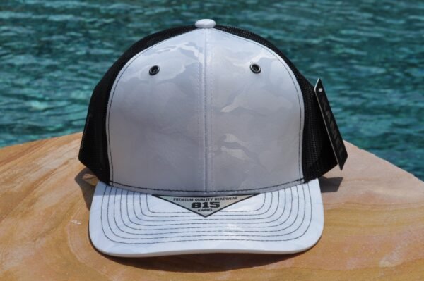 White camo hat blank White camo hat blank