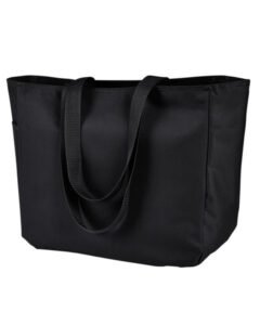 Liberty canvas tote bag black