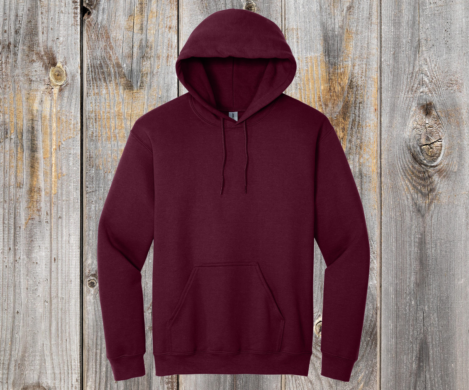 Maroon hoodie sweatshirt