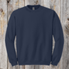 Navy crewneck sweatshirt
