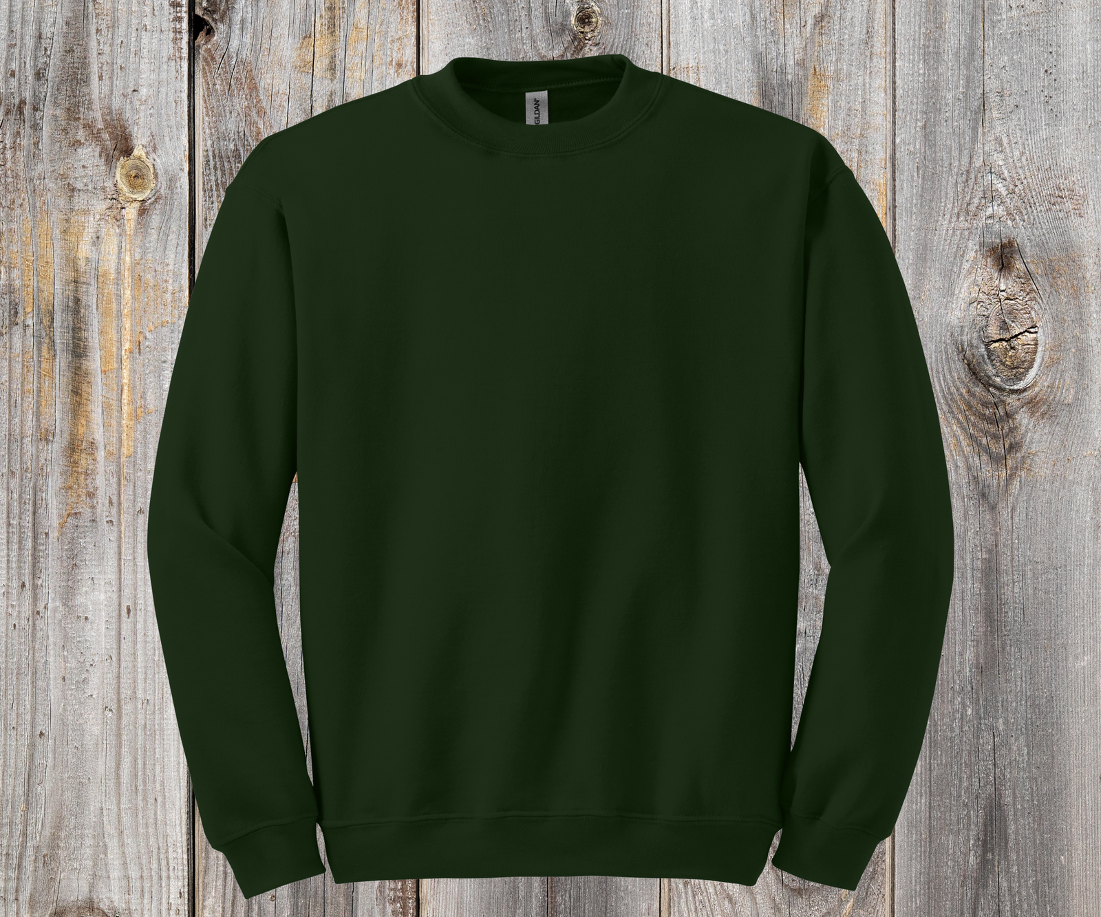 Dark green crewneck sweatshirt Dark green crewneck sweatshirt