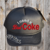 I need a diet soda on an all black hat