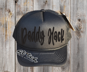 Black Foam trucker hat