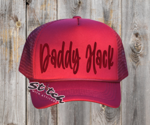Maroon Foam trucker hat