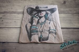 Cowgirl Rhinestone Western Graphic Tee, Crewneck and Hoodie
