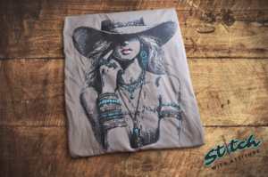 Cowgirl Rhinestone Western Graphic Tee, Crewneck and Hoodie