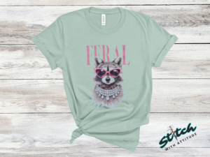 Feral Raccoon Rhinestone Tee