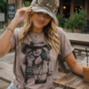 Cowgirl Rhinestone Western Graphic Tee, Crewneck and Hoodie