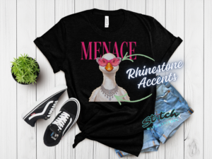Menace-Duck-Rhinestone-Tee-1 Menace Duck Rhinestone Tee, Crewneck & Hoodie