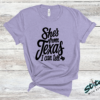 She's From Texas Rhinestone Tee, Crewneck and Hoodie
