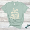 She's From Texas Rhinestone Tee, Crewneck and Hoodie