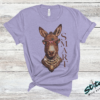 Smart A$$ Rhinestone Donkey Tee, Crewneck and Hoodie