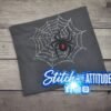 Spider-Web-2 Black Widow Rhinestone Spider Web Shirt, Crewneck and Hoodie