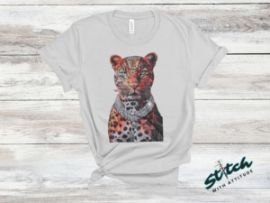 Tiger Vogue Rhinestone Leopard Tee, Crewneck and Hoodie