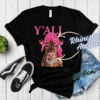 Y'all Cow Rhinestone Tee, Crewneck and Hoodie