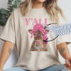Y'all Cow Rhinestone Tee, Crewneck and Hoodie