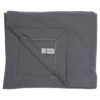 Gildan 18900 charcoal heavy blend fleece stadium blanket for custom embroidery