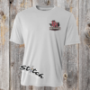 DaddyHack DH Performance Baseball chest logo on silver A4 short sleeve