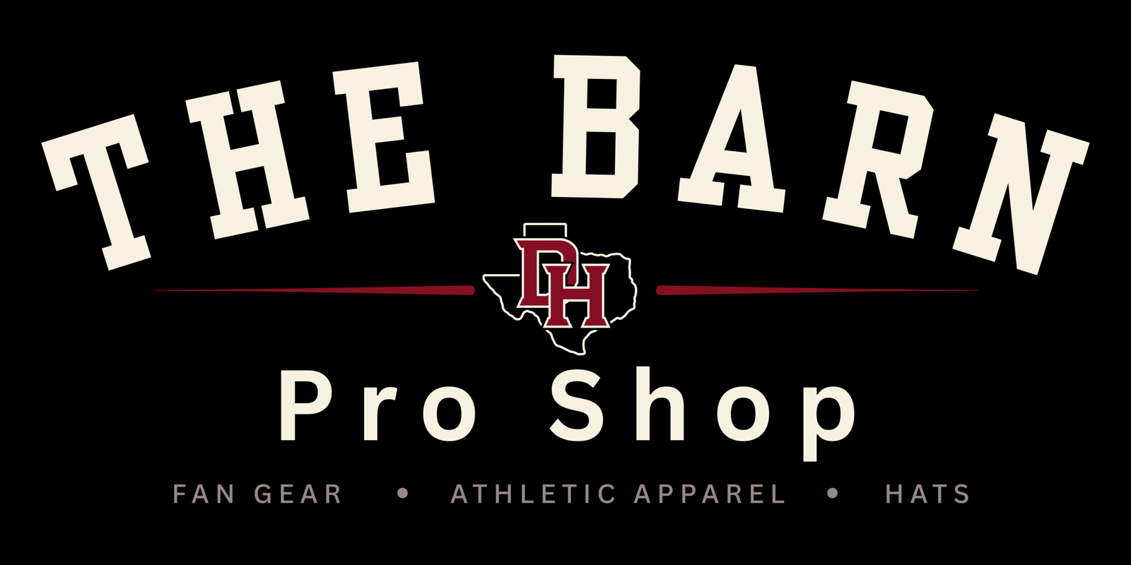 The Barn Pro Shop by DaddyHack: fan gear, athletic apparel, hats