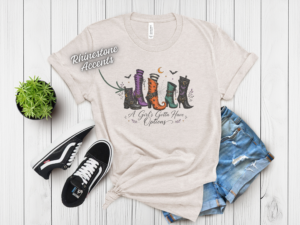 A Girl's Gotta Have Options Witch Boots Tee - Girls-Gotta-Have-Options-Boots-Tee-6.png A Girl's Gotta Have Options Witch Boots Tee - witch boots Halloween tee with rhinestone accents